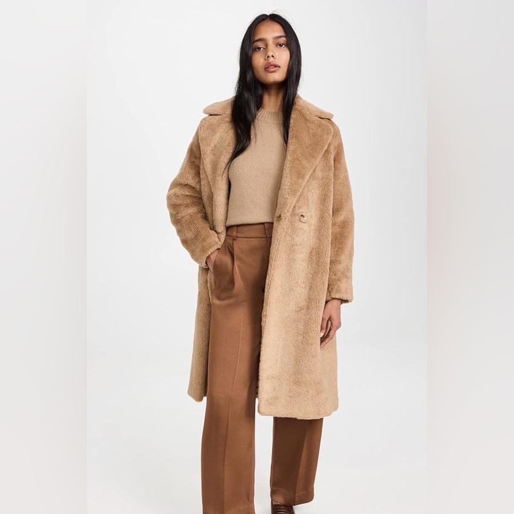Vince faux shearling coat